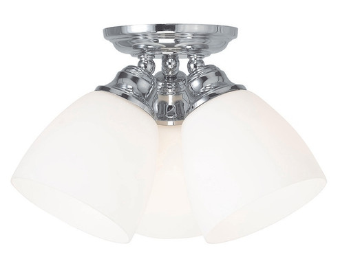 Somerville Three Light Ceiling Mount in Polished Chrome (107|1366405)
