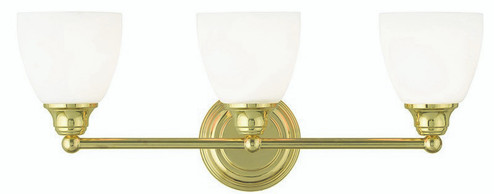 Somerville Three Light Bath Vanity in Polished Brass (107|1366302)