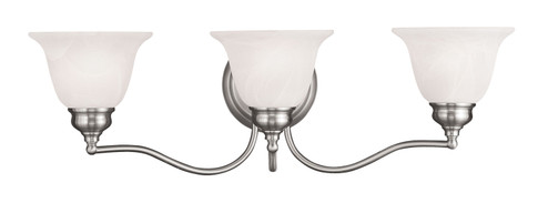 Essex Three Light Bath Vanity in Brushed Nickel (107|135391)