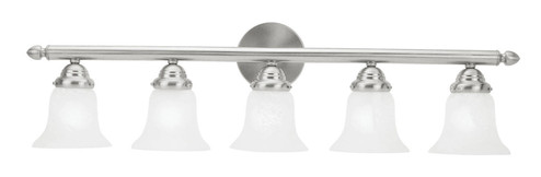 Neptune Five Light Bath Vanity in Brushed Nickel (107|106591)