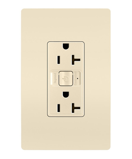 radiant Smart 20A Outlet with Netatmo in Light Almond (246|WNRR20LA)