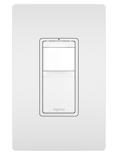 radiant Single-Pole 3-Way Vacancy Sensor in White (246|RRW600VTC)