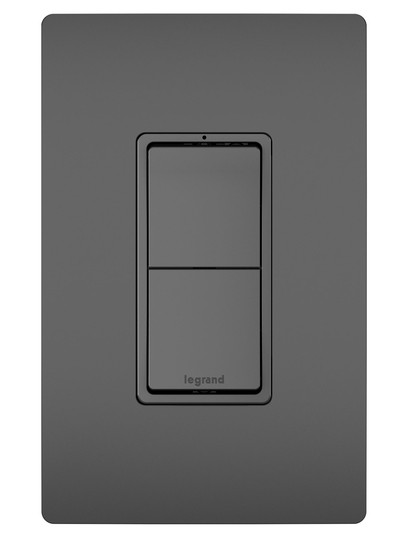 radiant Two Single-Pole Switches in Black (246|RCD11BK)