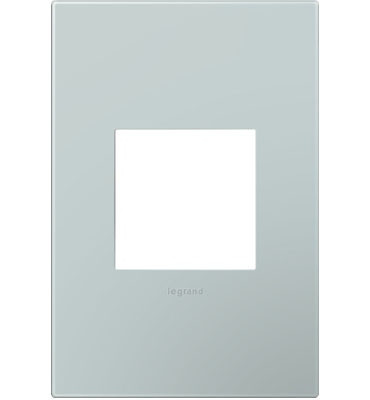 adorne One-Gang Screwless Wall Plate in Pale Blue (246|AWP1G2BL6)