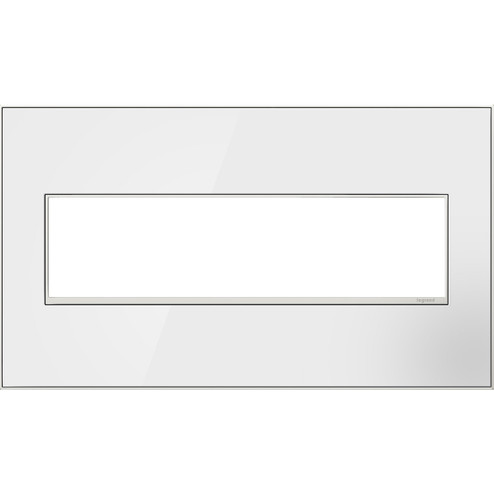 Adorne Gang Wall Plate in Mirror White (246|AWM4GMW4)