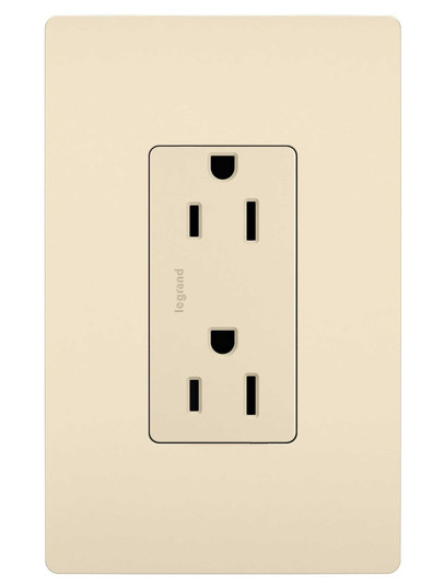 radiant Tamper-Resistant Outlet in Light Almond (246|885TRLA)