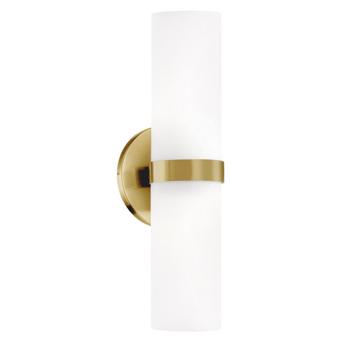 Milano LED Wall Sconce in Brushed Gold (347|WS9815BG)