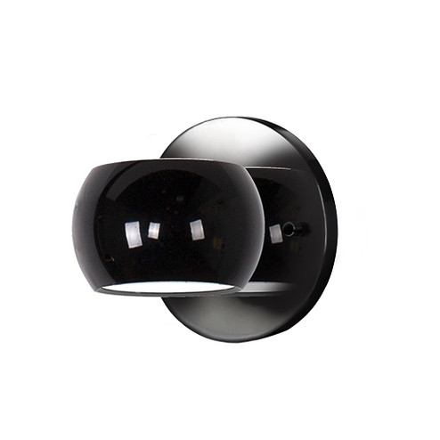 Flux LED Wall Sconce in Gloss Black (347|WS46604GBK)