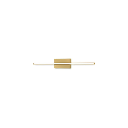 Vega Minor LED Wall Sconce in Brushed Gold (347|WS18224BG)