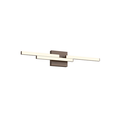 Anello Minor LED Bathroom Fixture in Walnut (347|VL52727WT)