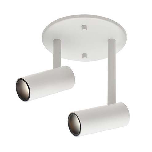 Downey LED Semi-Flush Mount in White (347|SF15102WH)