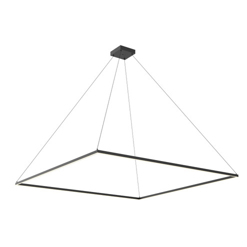 Piazza LED Pendant in Black (347|PD88172BK)