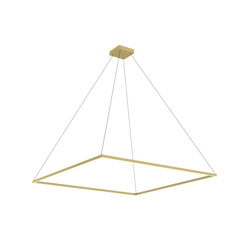 Piazza LED Pendant in Brushed Gold (347|PD88160BG)