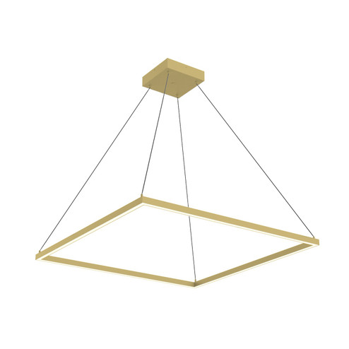 Piazza LED Pendant in Brushed Gold (347|PD88136BG)