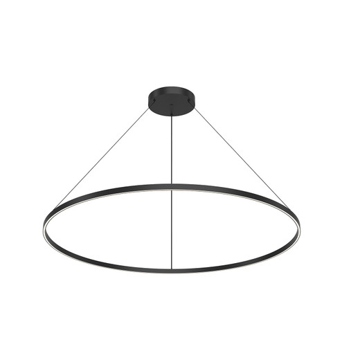 Cerchio LED Pendant in Black (347|PD87760BK)