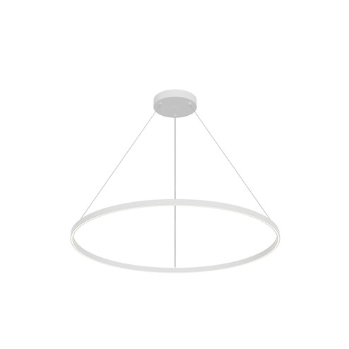 Cerchio LED Pendant in White (347|PD87748WH)