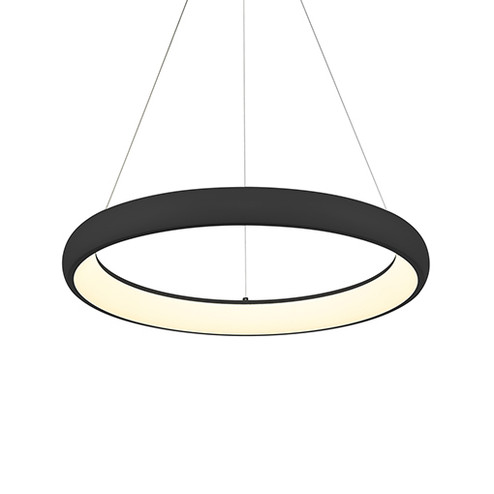 Cortana LED Pendant in Black (347|PD82724BK)