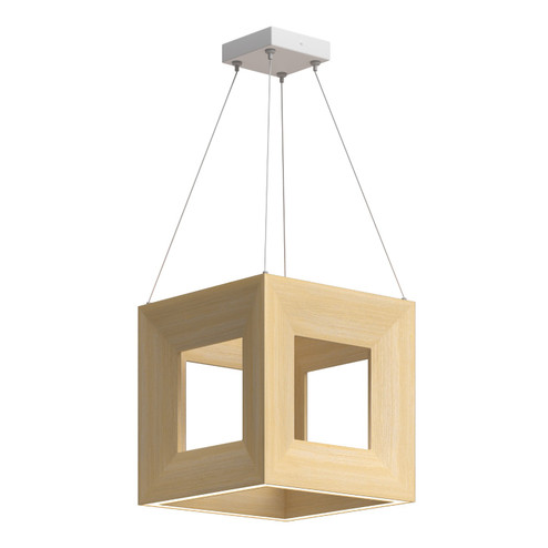 Morina LED Pendant in White Oak (347|PD32912WK)