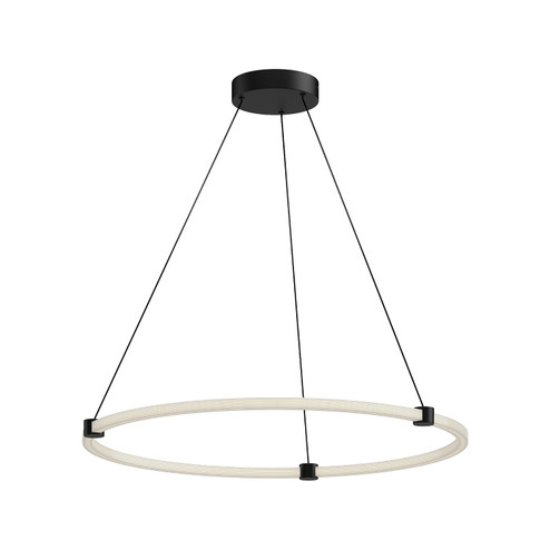 Bruni LED Pendant in Black (347|PD24732BK)
