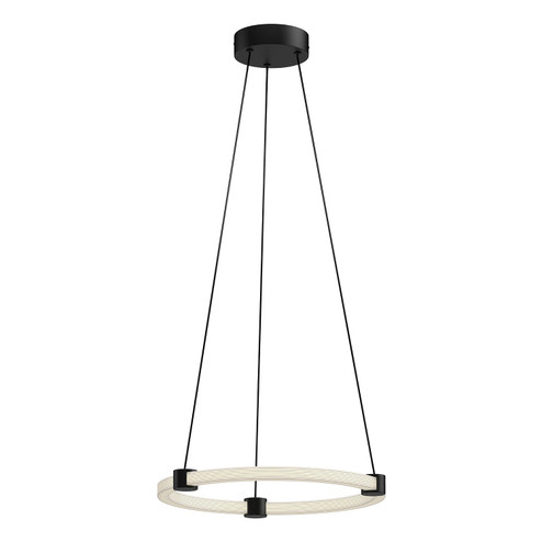Bruni LED Pendant in Black (347|PD24716BK)