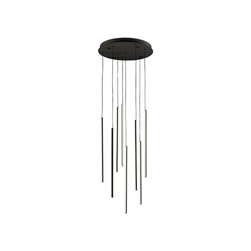 Chute LED Pendant in Black (347|MP14919BK)