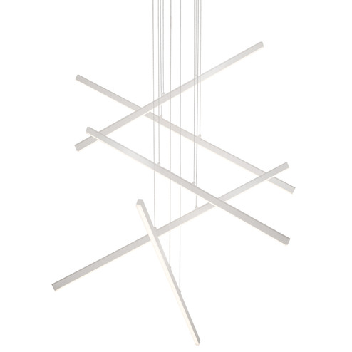 Vega LED Pendant in Brushed Nickel (347|MP10305BN)