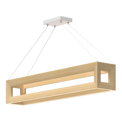 Morina LED Linear Pendant in White Oak (347|LP32942WK)