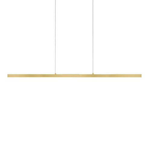 Vega LED Pendant in Brushed Gold (347|LP10356BG)