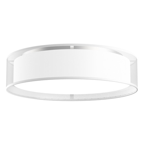 Dalton LED Flush Mount in White Organza (347|FM7920WOR)