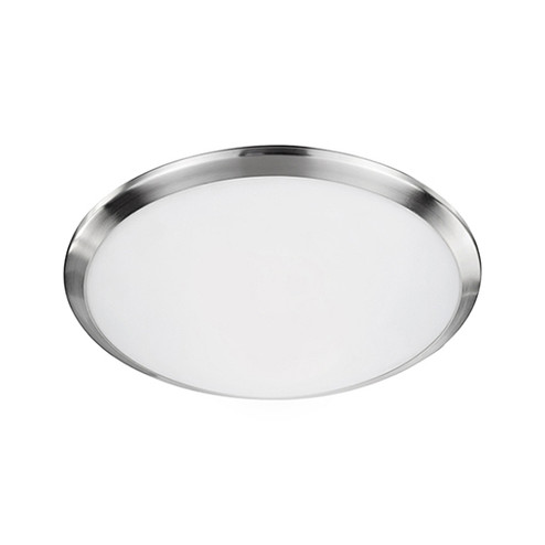 Malta LED Flush Mount in Brushed Nickel (347|FM1515BN)