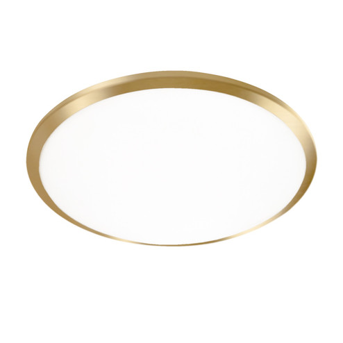 Malta LED Flush Mount in Brushed Gold (347|FM1515BG)