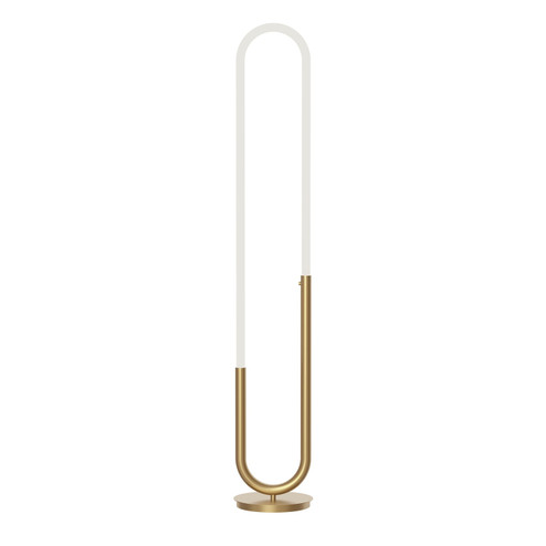 Huron LED Floor Lamp in Brushed Gold (347|FL95150BG)