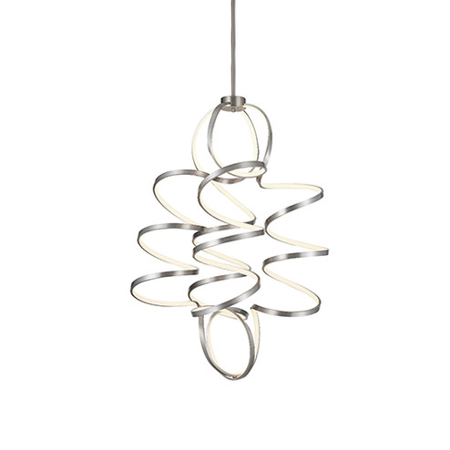 Synergy LED Chandelier in Antique Silver (347|CH93941AS)