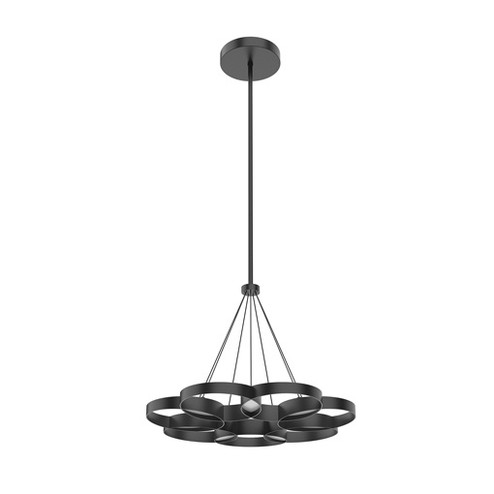 Maestro LED Chandelier in Black (347|CH90826BK)