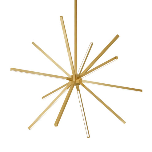 Sirius Minor LED Chandelier in Brushed Gold (347|CH14232BG)