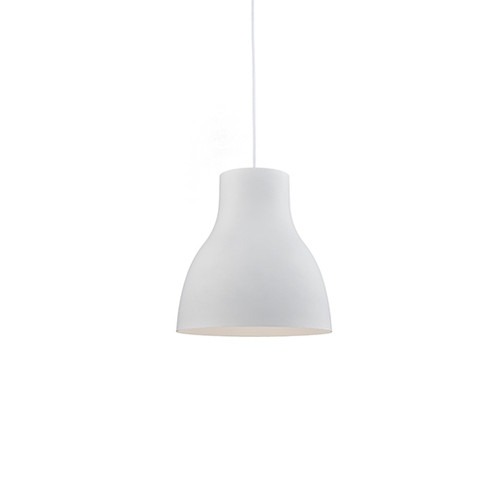 Cradle One Light Pendant in White (347|494216WH)