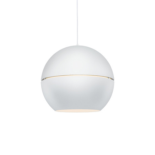 Lucas One Light Pendant in White (347|494024WH)