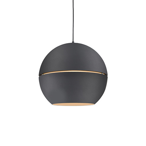 Lucas One Light Pendant in Black (347|494024BK)