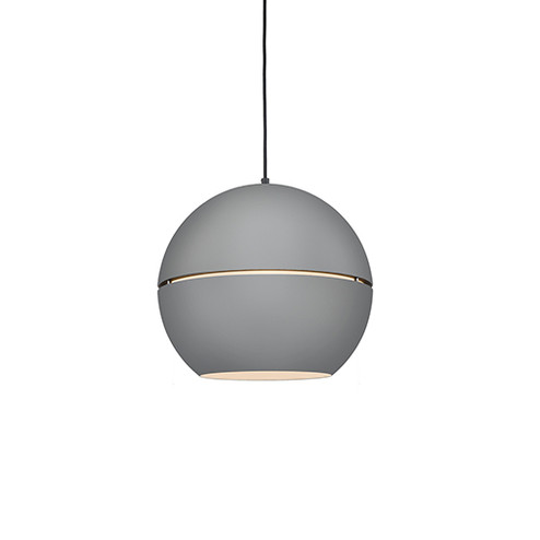 Lucas One Light Pendant in Gray (347|494016GY)