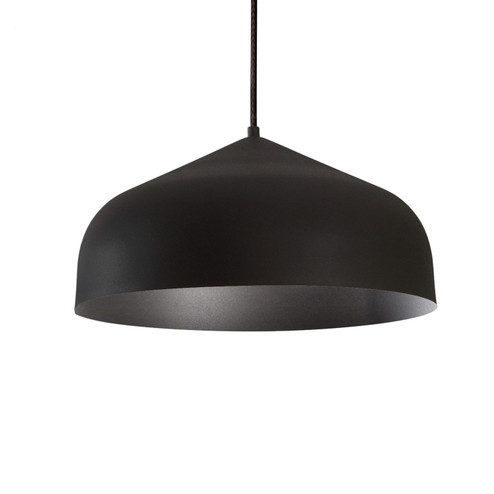Helena One Light Pendant in Black/Black (347|49117BKBK)