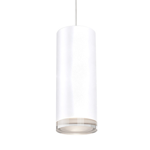 Cameo LED Pendant in White (347|401431WHLED)
