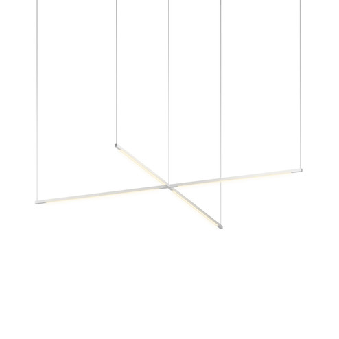 Z-Bar Pendant LED Pendant in Silver (240|ZBP24CSSWSILCNP)