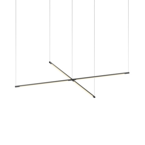 Z-Bar Pendant LED Pendant in Matte Black (240|ZBP24CSSWMTBCNP)