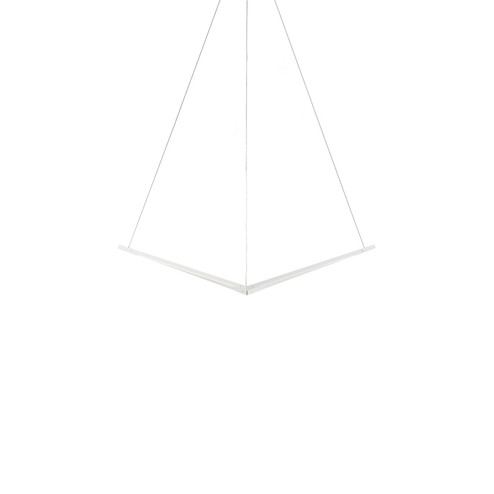 Z-Bar Pendant LED Pendant in Matte White (240|ZBP16BSWMWTCNP)