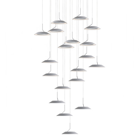 Royyo LED Pendant in Silver (240|RYPC19SWSIL) Royyo LED Pendant in Silver (240|RYPC19SWSIL)