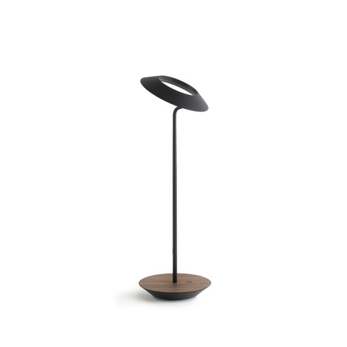 Royyo LED Desk Lamp in Matte black/oiled walnut (240|RYOSWMTBOWTDSK)