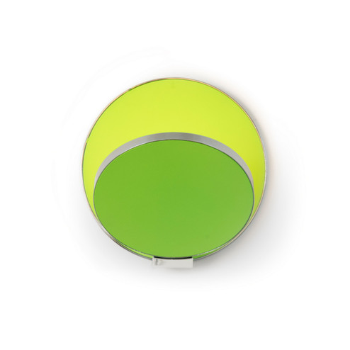 Gravy LED Wall Sconce in Chrome, Matte Green (240|GRWSCRMMGNPI)