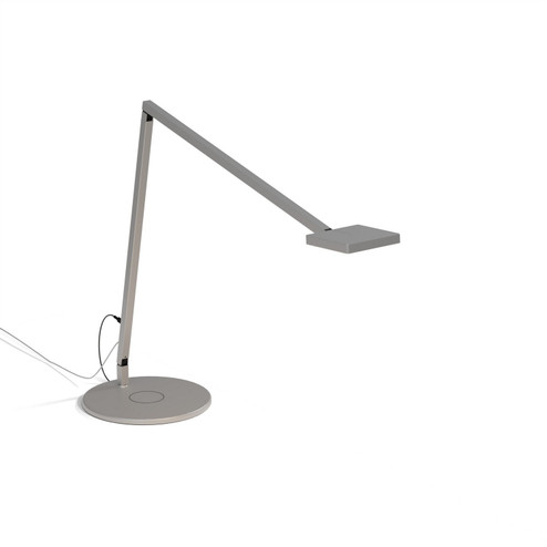 Focaccia LED Desk Lamp in Silver (240|FCD2SILQCB)