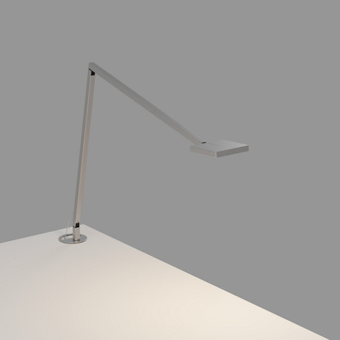 Focaccia LED Desk Lamp in Silver (240|FCD2SILGRM)