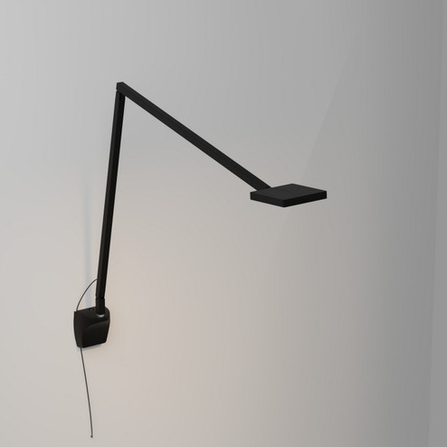 Focaccia LED Desk Lamp in Matte Black (240|FCD2MTBWAL)